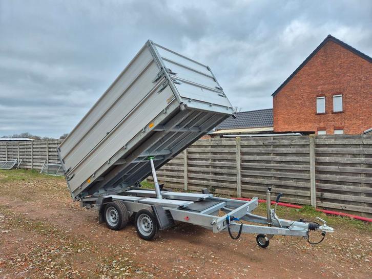 Hapert Cobalt - Benne basculante à 3 voies - presque neuve, Autos : Divers, Remorques, Enlèvement