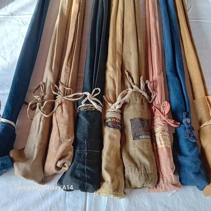 Vintage vlieghengels, Watersport en Boten, Hengelsport | Vliegvissen, Gebruikt, Ophalen