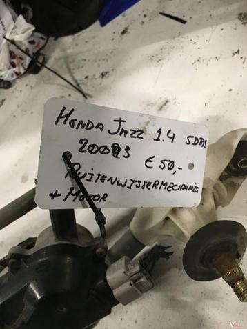 Honda Jazz 2003 5drs Ruitenwisser mechaniek met motor beschikbaar voor biedingen