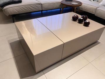 Salontafel in kubus met opbergruimte prachtig design  beschikbaar voor biedingen