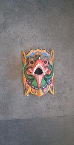 balinese garuda houten masker handgeschilderd, Ophalen of Verzenden