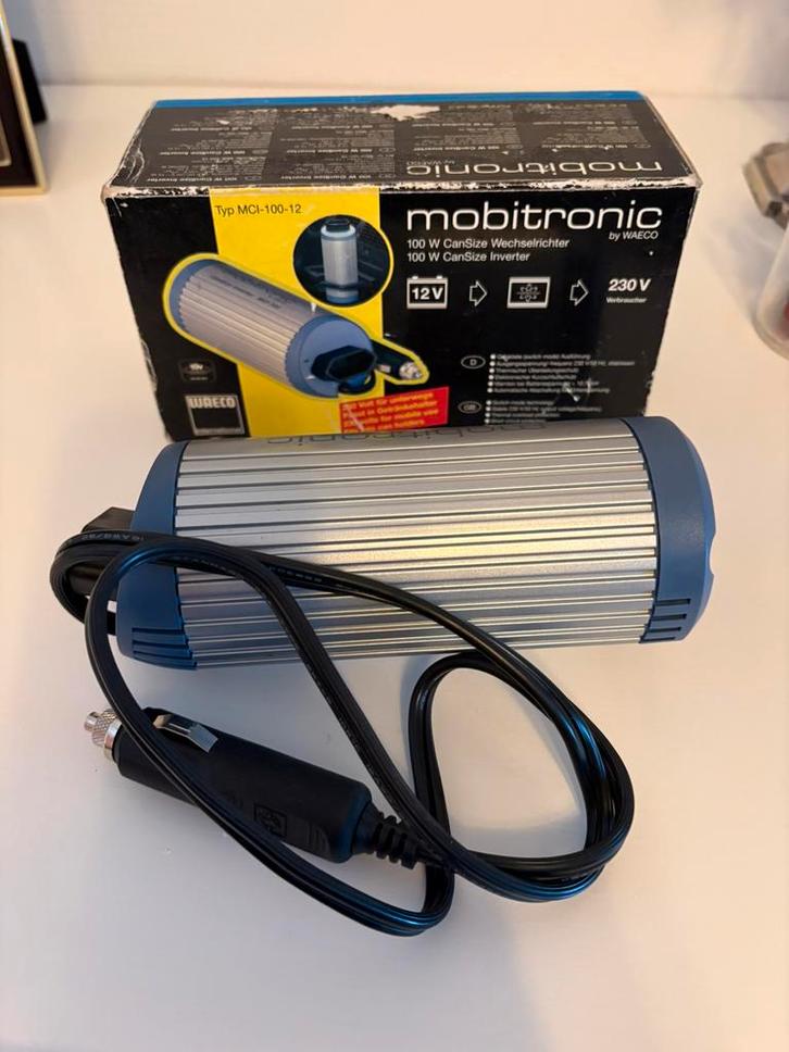auto-omvormer (inverter) WAECO / Mobitronic., Caravans en Kamperen, Mobilhome-accessoires, Zo goed als nieuw, Ophalen