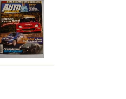 AUTOnews 133 Freddy Loix/Citroën Xsara WRC/Duval/Porsche Cay, Boeken, Auto's | Folders en Tijdschriften, Zo goed als nieuw, Algemeen