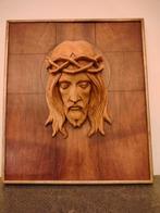 Houten Jezus beeld (kader), Antiek en Kunst, Ophalen