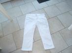 pantalon blanc 3/4 - taille 42