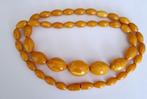 Antieke ketting Bakeliet "Egg Yolk", jaren 1920-30, Verzenden, Ketting