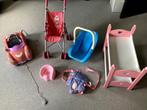 Opruim: poppengerief Babyborn auto, ... alles voor 15 euro, Ophalen