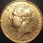 Goud - VK - 2 Sovereign - George IV - 1823, Postzegels en Munten, Munten | Europa | Niet-Euromunten, Ophalen of Verzenden, Overige landen