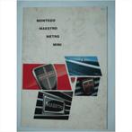 Austin Mini Metro Maestro Montego Brochure 1985 #3 Nederland, Utilisé, Enlèvement ou Envoi