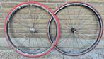 voor en achter wielen met banden Racefiets x 28- Prima staat, Fietsen en Brommers, Fietsonderdelen, Ophalen of Verzenden, Zo goed als nieuw