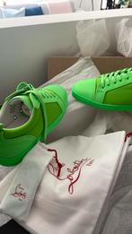 Christian Louboutin Louis Junior Orlato Flat Fluo Green, Ophalen of Verzenden, Nieuw