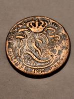 Léopold 1er 5 cents 1850, Timbres & Monnaies, Monnaies | Belgique, Enlèvement ou Envoi, Monnaie en vrac, Autre