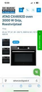 Atag oven nieuw ( let op magnetron werkt niet), Oven, Hete lucht, Nieuw, Inbouw