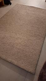 Hoogpolig beige tapijt 160x240cm, Huis en Inrichting, Ophalen, Beige