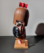 Magnifique Kokeshi de Kotohira, au Japon, Antiquités & Art, Art | Sculptures & Bois, Envoi