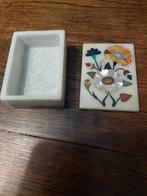 Marmeren juwelen doos uit India, Ophalen of Verzenden