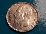 België 1 frank zilver Leopold II 1886 VL, Postzegels en Munten, Munten | België, Zilver, Ophalen of Verzenden, Losse munt, Zilver