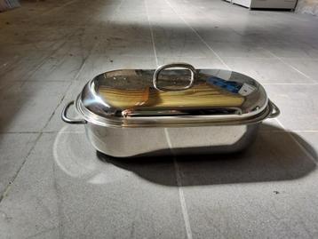 Poissonnière en inox, Enlèvement, Neuf, Inox, Casserole ou Cocotte-minute