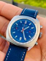 Pontiac Nageur Chrono Valjoux 23 < zeldzaam >, Handtassen en Accessoires, Horloges | Heren, Overige merken, Staal, Polshorloge