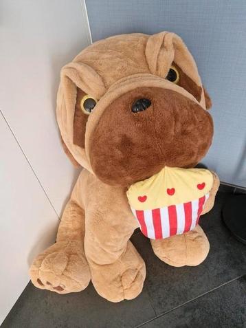Grote hond knuffel 90 cm beschikbaar voor biedingen