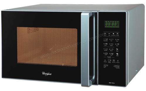 MICRO-ONDES COMBINE -WHIRLPOOL MWO 730 SL, Electroménager, Micro-ondes, Comme neuf, À Poser, 45 à 60 cm, Croustillant, Gril, Air chaud