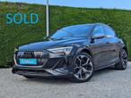 Audi Q8 e-tron ! verkocht !e-tron S - 2x s-line + black styl, Auto's, Gebruikt, Leder, 5 zetels, 401 km