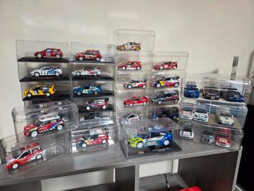 Set van 31 1/43e miniatuurrallyauto's  beschikbaar voor biedingen
