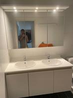 Badkamermeubel met spiegelkast (af te halen in Zeebrugge), Huis en Inrichting, Badkamer | Badkamermeubels, Ophalen, 100 tot 150 cm