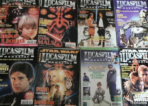 Lot de 10 revues Lucasfilm Magazine (Star Wars), Verzamelen, Tijdschriften, Kranten en Knipsels, Tijdschrift, 1980 tot heden, Ophalen of Verzenden