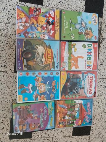 6 dvd kinderen  beschikbaar voor biedingen