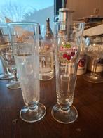 2 Cuvee Br Eylenbosch Scheepdal glazen, Verzamelen, Verzenden, Gebruikt, Glas of Glazen, Overige merken