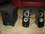 Enceintes avec caisson de basses pour ordinateur Tous les c, Enlèvement ou Envoi, Utilisé, Autres canaux, Logitech