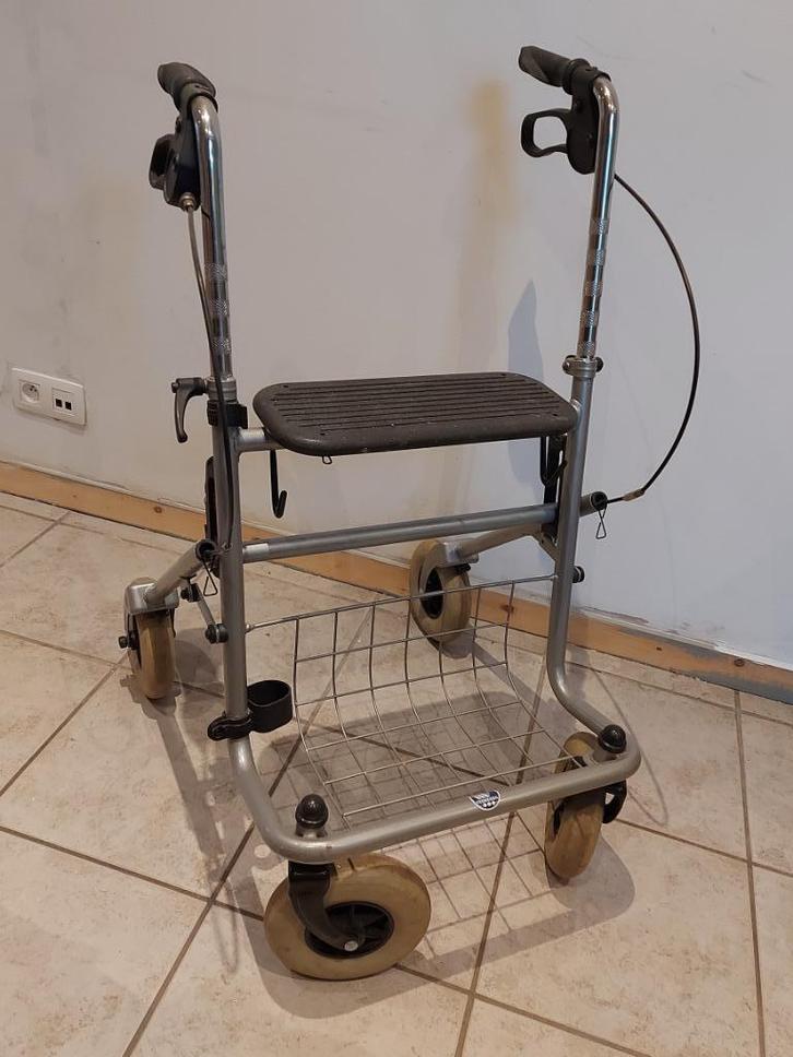 Vermeiren opvouwbare rollator, Diversen, Rollators, Gebruikt, Opvouwbaar, Ophalen