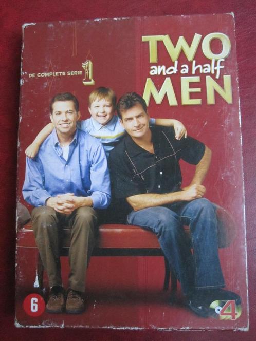 Two and a Half Men De Complete Serie 1 (2003) 4 disc, Cd's en Dvd's, Dvd's | Tv en Series, Zo goed als nieuw, Komedie, Boxset