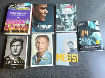 Leesboeken allerlei sportfiguren beschikbaar voor biedingen