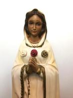 Maria Sculptuur Marmer Handgesneden Rosa Lief🥰😍🙏💑👌, Ophalen of Verzenden