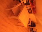tafel met stoelen, Huis en Inrichting, Tafels | Eettafels, 50 tot 100 cm, Zo goed als nieuw, Ophalen, Vierkant