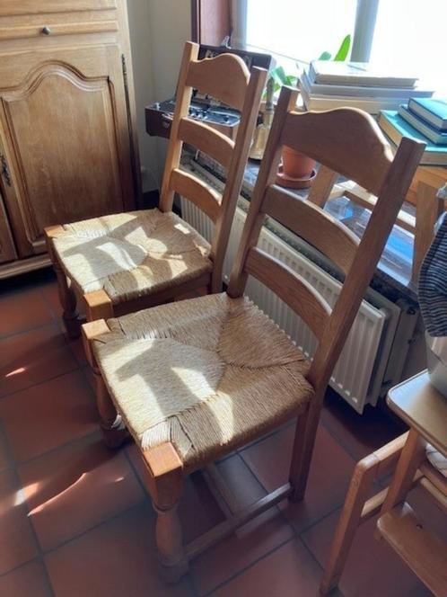 eiken eetkamer stoelen, Huis en Inrichting, Overige Huis en Inrichting, Zo goed als nieuw, Ophalen