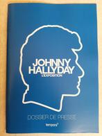 Persmap Johnny Halliday Tentoonstellingen in het Nederlands, Boeken, Ophalen of Verzenden, Nieuw, Artiest