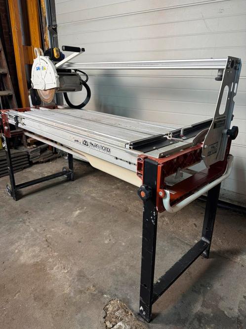 Raimondi SMS 125 - Watergekoelde tegelzaag, Doe-het-zelf en Bouw, Gereedschap | Zaagmachines, Gebruikt, Overige typen, 1200 watt of meer