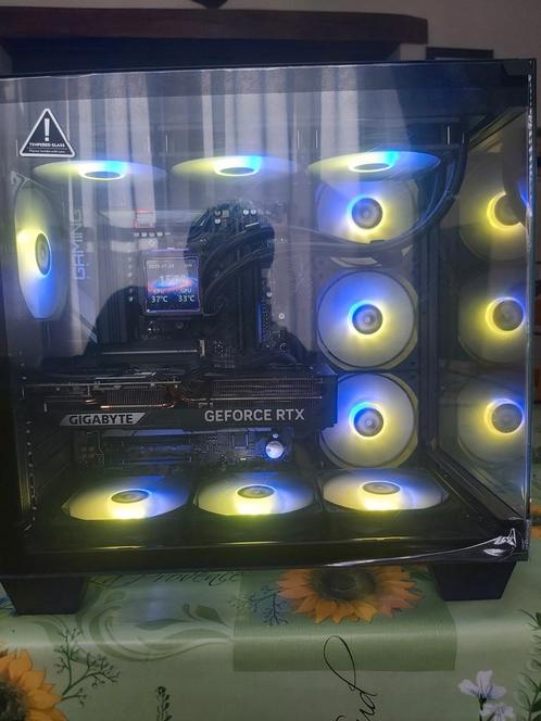 Nieuwe aquariumgamer pc 4k Ryzen 5 9600x en rtx 5070!!, Computers en Software, Desktop Pc's, Nieuw, 4 Ghz of meer, SSD, 32 GB