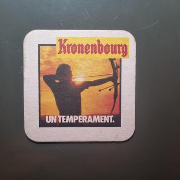 Sous Bock Kronenbourg (modèle 1), Enlèvement ou Envoi, Utilisé, Sous-bock, Autres marques