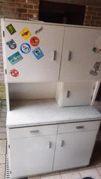 Stevige keukenkast, Huis en Inrichting, Ophalen, Gebruikt, Wit, Overige typen