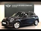 MINI Cooper LED LICHT APPLCARPLAY AUT. AIR, Auto's, Mini, 136 pk, Zwart, Bedrijf, 5 deurs
