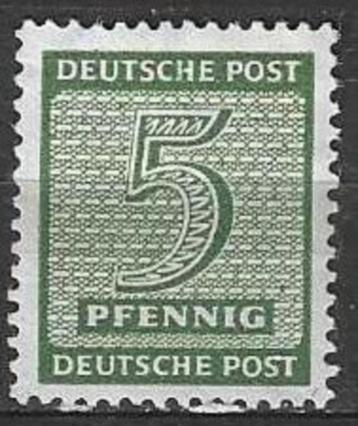 Duitsland West Saxen 1945 - Yvert 9 - 5 Pf. (PF) beschikbaar voor biedingen