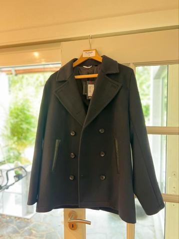 NIEUW - Ted Baker wool peacoat in navy, maat 3 beschikbaar voor biedingen
