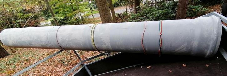 PVC rioolbuis 400 mm, 3,60m, Doe-het-zelf en Bouw, Buizen en Afvoer, Zo goed als nieuw, PVC, Ophalen of Verzenden