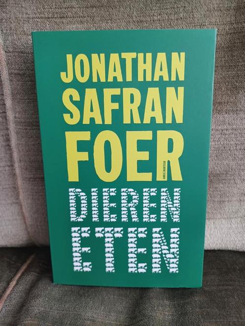 Dieren eten     (Jonathan Safran Foer), Boeken, Literatuur, Zo goed als nieuw, Ophalen of Verzenden