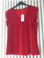 Feesttop rood XL, Kleding | Dames, Overige typen, Maat 42/44 (L), Nieuw, Rood