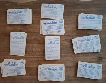 Panini 195 verschillende afbeeldingen Aladdin 1993 beschikbaar voor biedingen